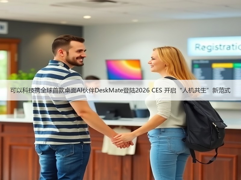 可以科技携全球首款桌面AI伙伴DeskMate登陆2026 CES 开启“人机共