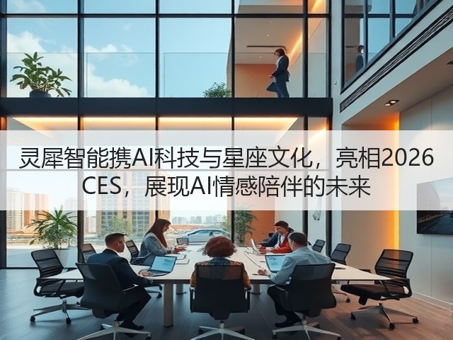 灵犀智能携AI科技与星座文化,亮相2026 CES,展现AI情感陪伴的未来(图2) 灵犀智能携AI科技与星座文化,亮相2026 CES,展现AI情感陪伴的未来(图2)