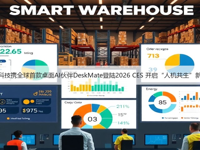 可以科技携全球首款桌面AI伙伴DeskMate登陆2026 CES 开启“人机共生”新范式(图3) 可以科技携全球首款桌面AI伙伴DeskMate登陆2026 CES 开启“人机共生”新范式(图3)