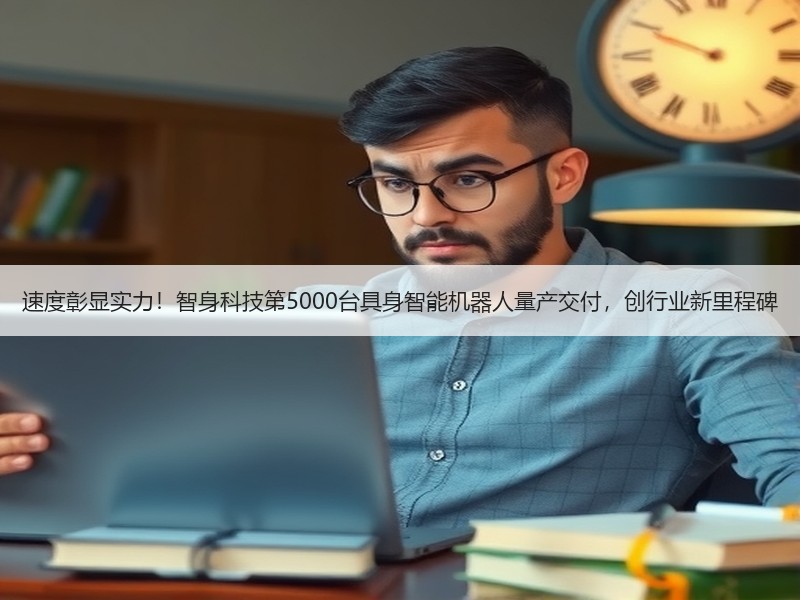 速度彰显实力！智身科技第5000台具身智能机器人量产交付，创行业新里程碑