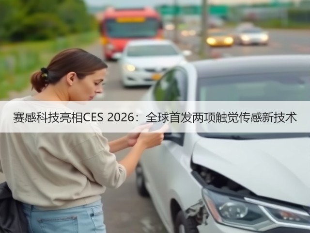 赛感科技亮相CES 2026:全球首发两项触觉传感新技术(图3) 赛感科技亮相CES 2026:全球首发两项触觉传感新技术(图3)