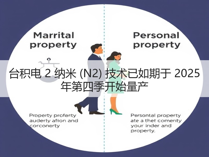 台积电 2 纳米 (N2) 技术已如期于 2025 年第四季开始量产