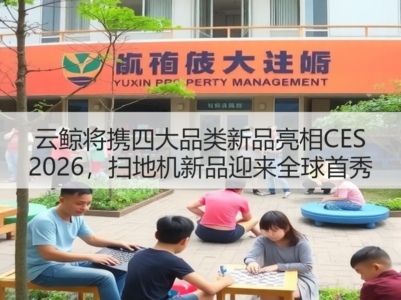 云鲸将携四大品类新品亮相CES 2026