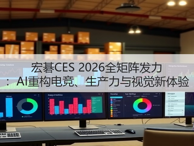 宏碁CES 2026全矩阵发力 :AI重构电竞、生产力与视觉新体验(图2) 宏碁CES 2026全矩阵发力 :AI重构电竞、生产力与视觉新体验(图2)