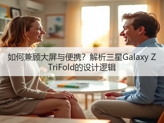 如何兼顾大屏与便携?解析三星Galaxy Z TriFold的设计逻辑(图3) 如何兼顾大屏与便携?解析三星Galaxy Z TriFold的设计逻辑(图3)