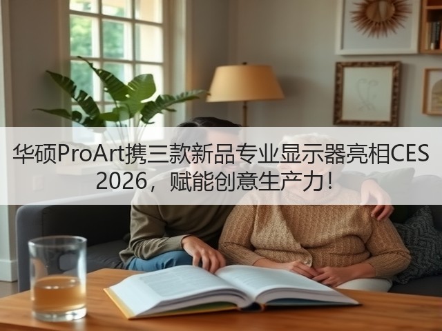 华硕ProArt携三款新品专业显示器亮相CES 2026，赋能创意生产力！(图3)