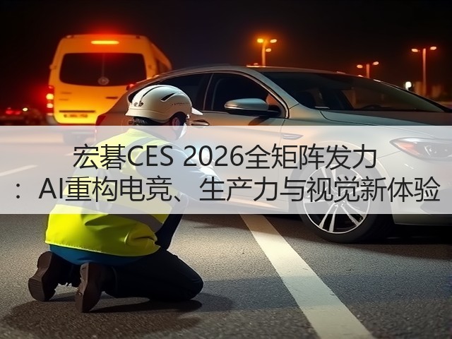 宏碁CES 2026全矩阵发力 :AI重构电竞、生产力与视觉新体验(图3) 宏碁CES 2026全矩阵发力 :AI重构电竞、生产力与视觉新体验(图3)