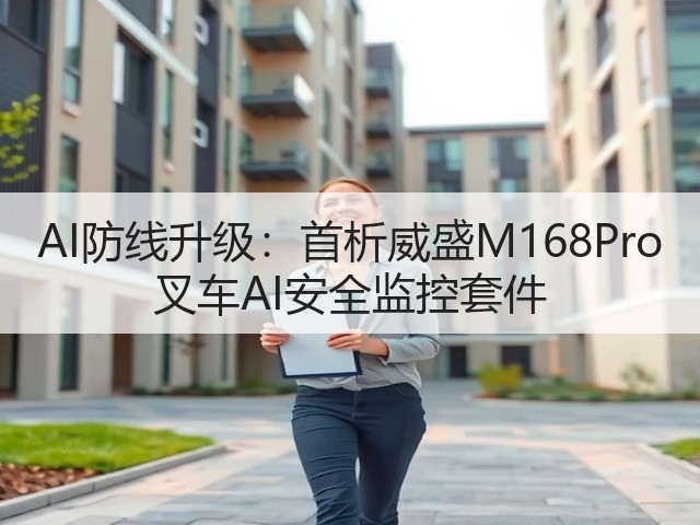 AI防线升级：首析威盛M168Pro 叉车AI安全监控套件(图3)