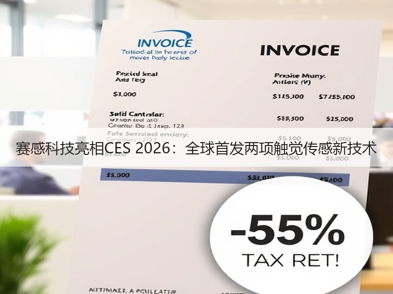 赛感科技亮相CES 2026：全球首发两项触觉传感新技术